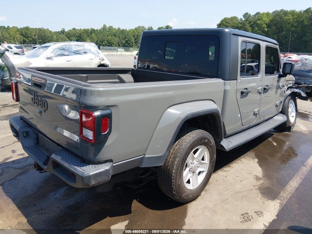 2021 Jeep Gladiator Sport S 4x4 მანქანა იყიდება აუქციონზე, vin: 1C6HJTAG3ML506611, აუქციონის ნომერი: 46008221