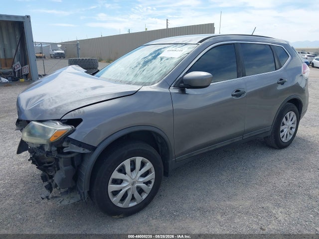 2016 Nissan Rogue S მანქანა იყიდება აუქციონზე, vin: 5N1AT2MT3GC861673, აუქციონის ნომერი: 46008235