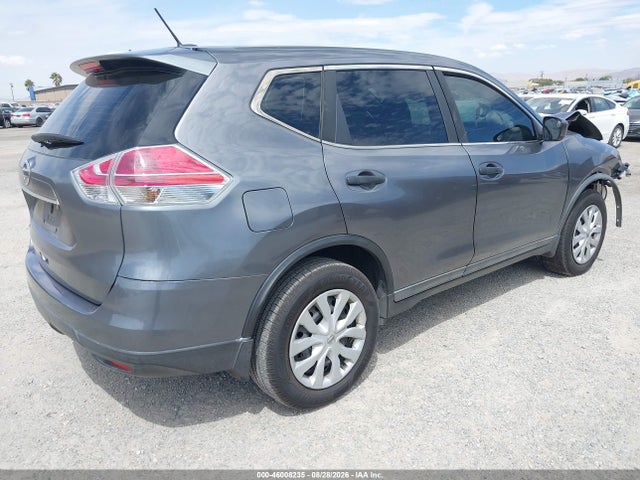 2016 Nissan Rogue S მანქანა იყიდება აუქციონზე, vin: 5N1AT2MT3GC861673, აუქციონის ნომერი: 46008235