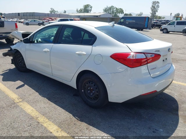 KNAFK4A61G5615777 KIA FORTE LX