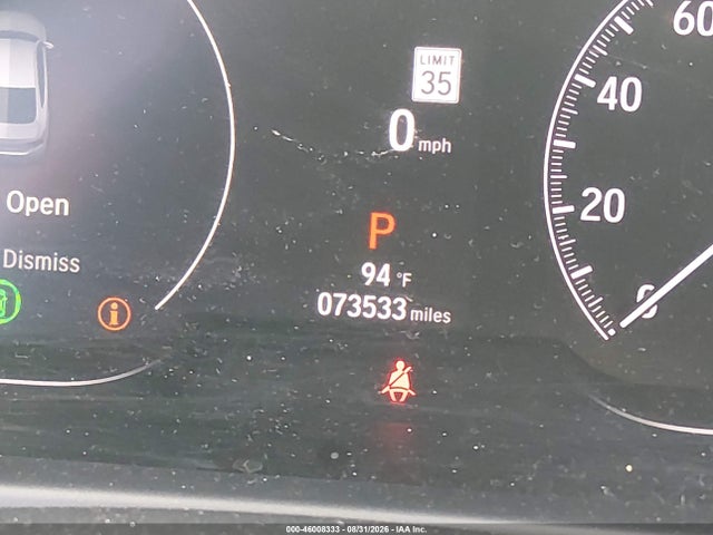 2021 Honda Accord Ex-l მანქანა იყიდება აუქციონზე, vin: 1HGCV1F53MA117516, აუქციონის ნომერი: 46008333