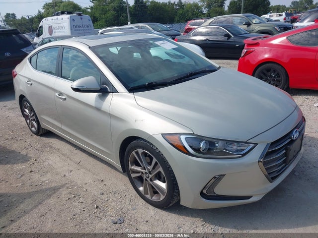 Продажа на аукционе авто 2018 Hyundai Elantra Limited, vin: 5NPD84LF5JH214875, номер лота: 46008335