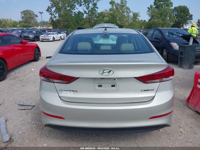 Продажа на аукционе авто 2018 Hyundai Elantra Limited, vin: 5NPD84LF5JH214875, номер лота: 46008335