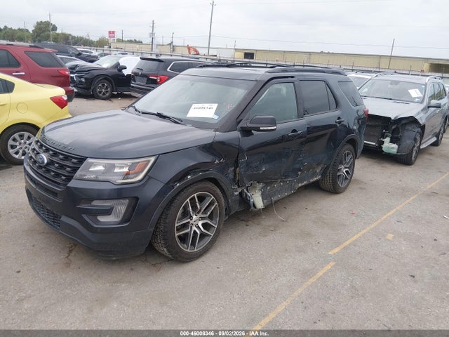 2017 Ford Explorer Sport მანქანა იყიდება აუქციონზე, vin: 1FM5K8GT7HGE41721, აუქციონის ნომერი: 46008346