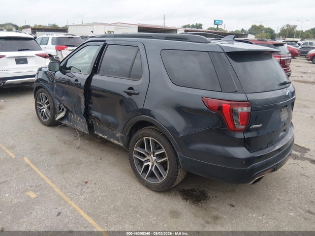 2017 Ford Explorer Sport მანქანა იყიდება აუქციონზე, vin: 1FM5K8GT7HGE41721, აუქციონის ნომერი: 46008346