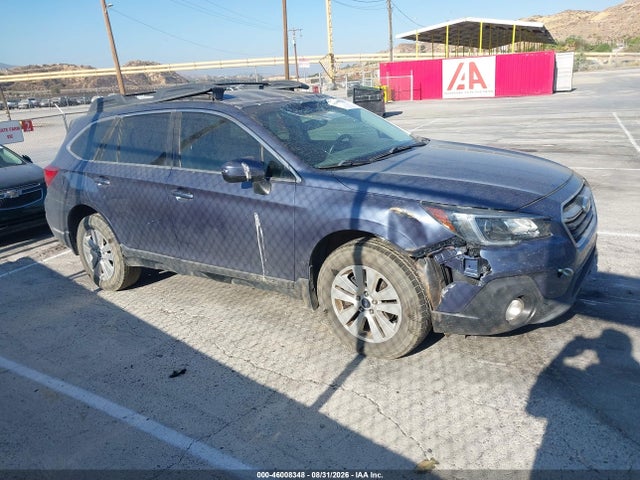 2018 Subaru Outback 2.5i მანქანა იყიდება აუქციონზე, vin: 4S4BSAAC9J3341765, აუქციონის ნომერი: 46008348