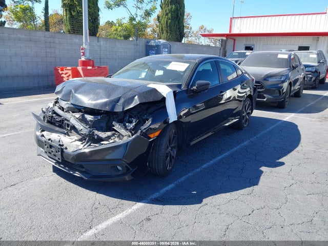 Honda Civic Sport 2019 2HGFC2F8XKH596051 Image 2