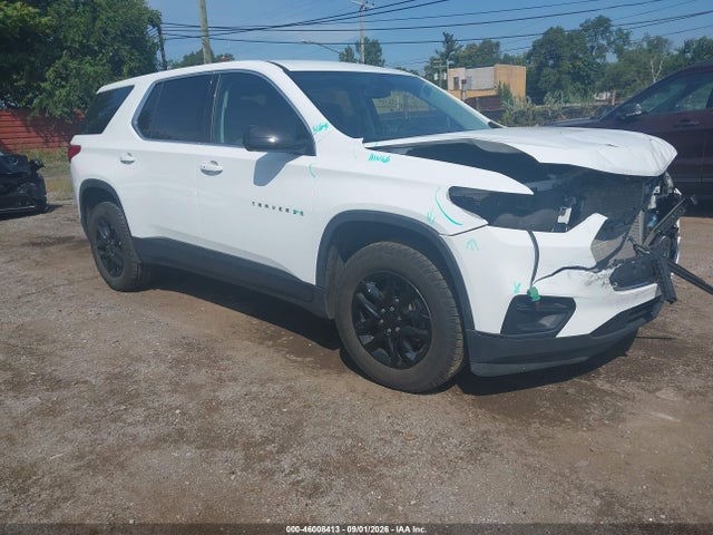 46008413 :رقم المزاد ، 1GNERFKW9KJ240975 vin ، 2019 Chevrolet Traverse Ls مزاد بيع