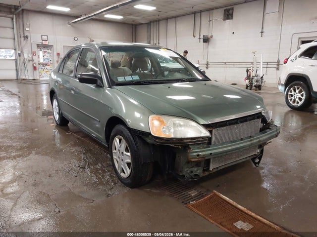 46008539 :رقم المزاد ، 2HGES15223H502445 vin ، 2003 Honda Civic Dx مزاد بيع