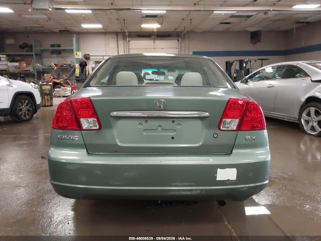 46008539 :رقم المزاد ، 2HGES15223H502445 vin ، 2003 Honda Civic Dx مزاد بيع