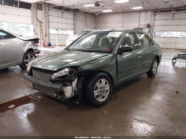 46008539 :رقم المزاد ، 2HGES15223H502445 vin ، 2003 Honda Civic Dx مزاد بيع