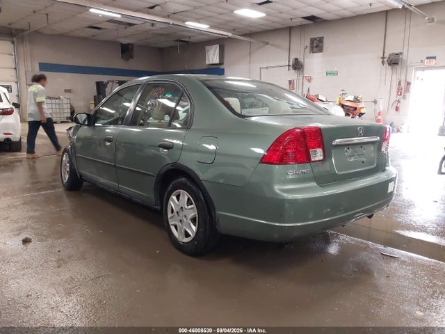 46008539 :رقم المزاد ، 2HGES15223H502445 vin ، 2003 Honda Civic Dx مزاد بيع