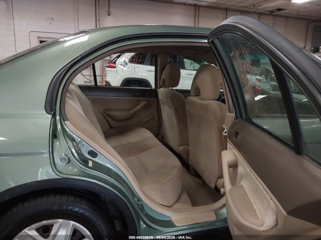 46008539 :رقم المزاد ، 2HGES15223H502445 vin ، 2003 Honda Civic Dx مزاد بيع