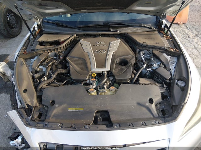 2018 Infiniti Q50 3.0t Luxe მანქანა იყიდება აუქციონზე, vin: JN1EV7AP1JM358863, აუქციონის ნომერი: 46008594