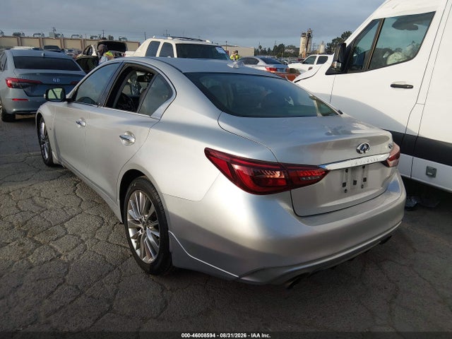 2018 Infiniti Q50 3.0t Luxe მანქანა იყიდება აუქციონზე, vin: JN1EV7AP1JM358863, აუქციონის ნომერი: 46008594