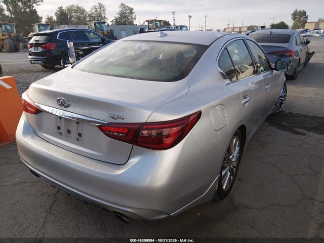 2018 Infiniti Q50 3.0t Luxe მანქანა იყიდება აუქციონზე, vin: JN1EV7AP1JM358863, აუქციონის ნომერი: 46008594