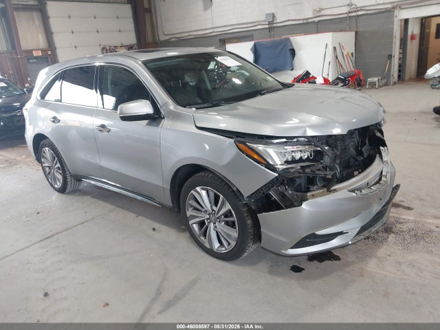 2018 Acura Mdx Technology Package   Acurawatch Plus Pkg მანქანა იყიდება აუქციონზე, vin: 5J8YD4H52JL016412, აუქციონის ნომერი: 46008597