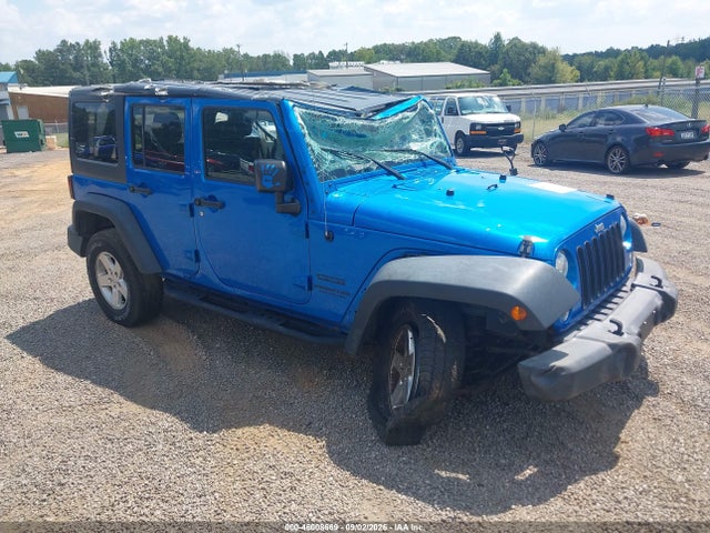 2016 Jeep Wrangler Unlimited Sport მანქანა იყიდება აუქციონზე, vin: 1C4BJWDG7GL260162, აუქციონის ნომერი: 46008669