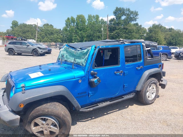 2016 Jeep Wrangler Unlimited Sport მანქანა იყიდება აუქციონზე, vin: 1C4BJWDG7GL260162, აუქციონის ნომერი: 46008669