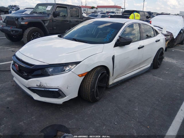 46008682 :رقم المزاد ، 2HGFC2F6XKH544031 vin ، 2019 Honda Civic Lx مزاد بيع