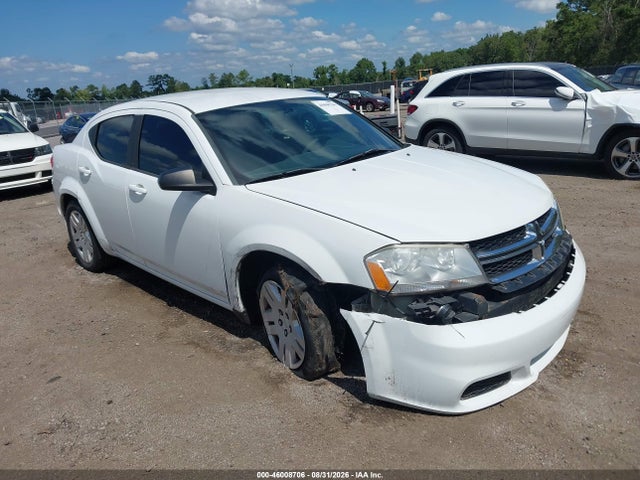 Aukcja sprzedaży 2012 Dodge Avenger Se, vin: 1C3CDZAB0CN132550, numer aukcji: 46008706