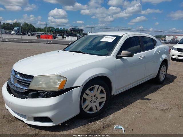 Продаж на аукціоні авто 2012 Dodge Avenger Se, vin: 1C3CDZAB0CN132550, номер лоту: 46008706