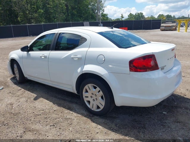 Продаж на аукціоні авто 2012 Dodge Avenger Se, vin: 1C3CDZAB0CN132550, номер лоту: 46008706