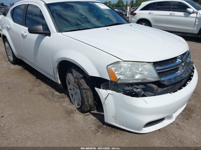Продаж на аукціоні авто 2012 Dodge Avenger Se, vin: 1C3CDZAB0CN132550, номер лоту: 46008706