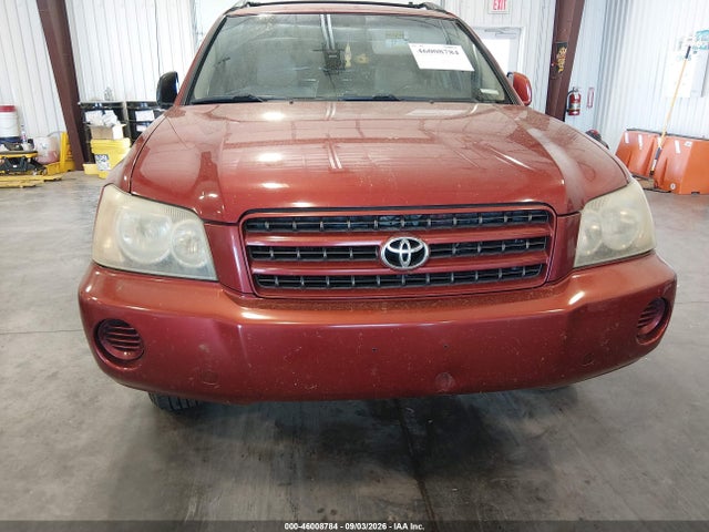 2003 Toyota Highlander V6 მანქანა იყიდება აუქციონზე, vin: JTEHF21A430134899, აუქციონის ნომერი: 46008784