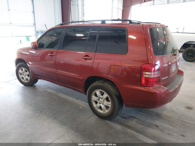 2003 Toyota Highlander V6 მანქანა იყიდება აუქციონზე, vin: JTEHF21A430134899, აუქციონის ნომერი: 46008784