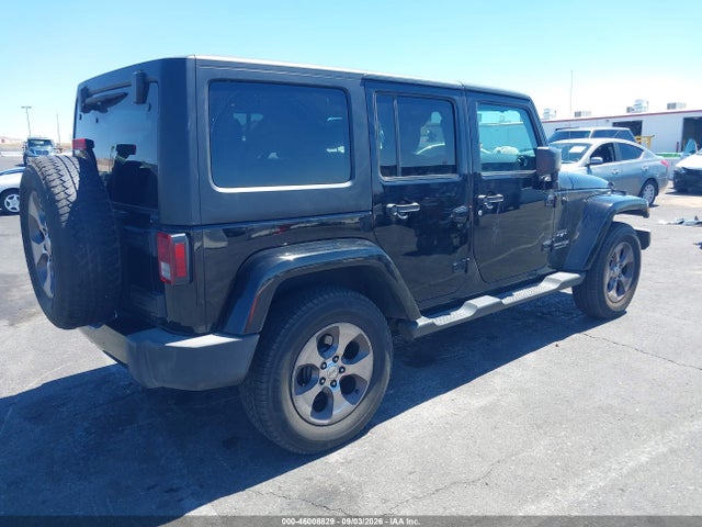 46008829 :رقم المزاد ، 1C4HJWEG4JL918603 vin ، 2018 Jeep Wrangler Unlimited Sahara مزاد بيع