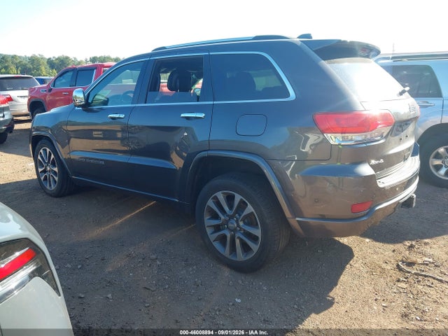 Продажа на аукционе авто 2017 Jeep Grand Cherokee Overland 4x4, vin: 1C4RJFCG6HC647125, номер лота: 46008894