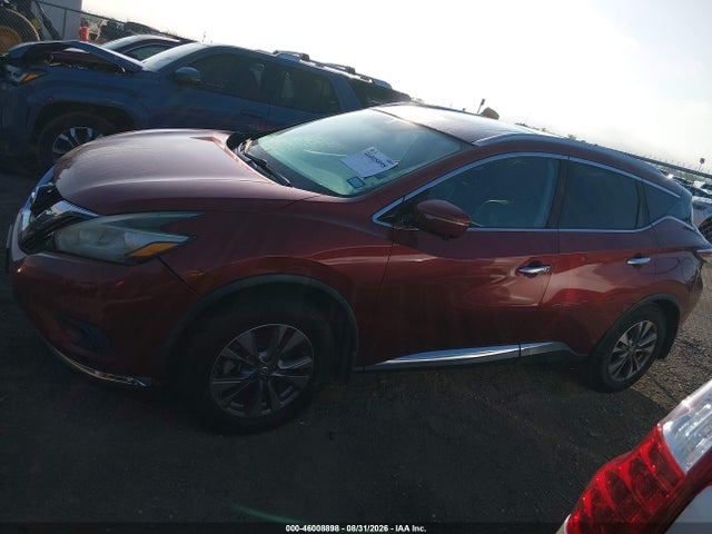 Продажа на аукционе авто 2015 Nissan Murano Sl, vin: 5N1AZ2MG8FN229319, номер лота: 46008898
