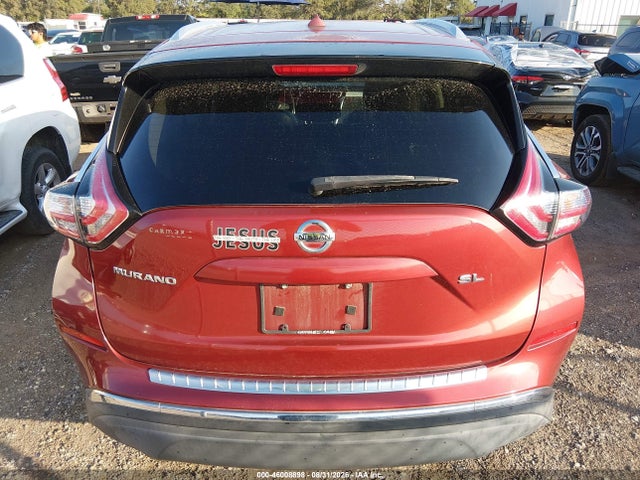 Продажа на аукционе авто 2015 Nissan Murano Sl, vin: 5N1AZ2MG8FN229319, номер лота: 46008898