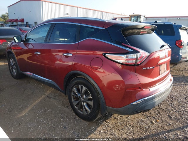 Продажа на аукционе авто 2015 Nissan Murano Sl, vin: 5N1AZ2MG8FN229319, номер лота: 46008898