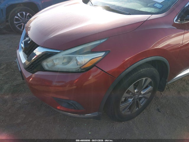 Продажа на аукционе авто 2015 Nissan Murano Sl, vin: 5N1AZ2MG8FN229319, номер лота: 46008898