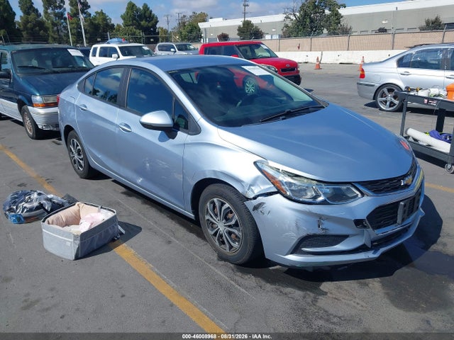 2018 Chevrolet Cruze Ls Auto მანქანა იყიდება აუქციონზე, vin: 1G1BC5SMXJ7141916, აუქციონის ნომერი: 46008968