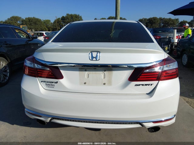 Aukcja sprzedaży 2016 Honda Accord Sport, vin: 1HGCR2F59GA072127, numer aukcji: 46009010