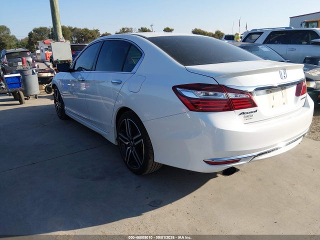 Aukcja sprzedaży 2016 Honda Accord Sport, vin: 1HGCR2F59GA072127, numer aukcji: 46009010
