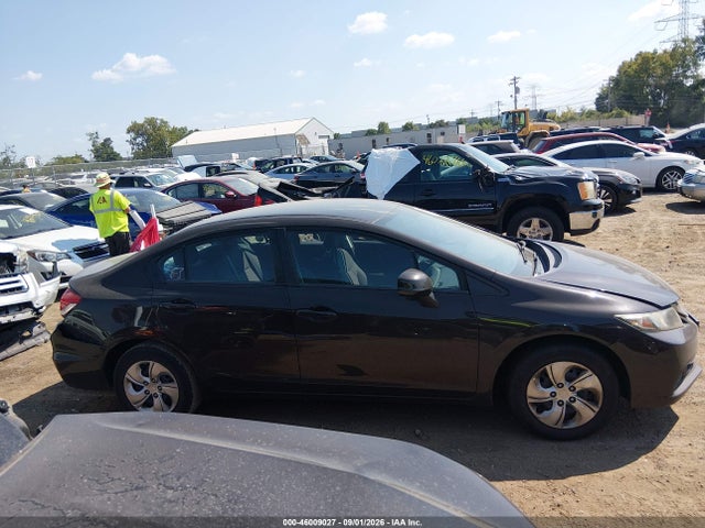 Aukcja sprzedaży 2013 Honda Civic Lx, vin: 2HGFB2F54DH583131, numer aukcji: 46009027