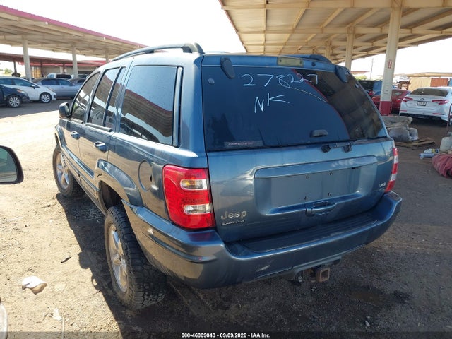 2002 Jeep Grand Cherokee Limited მანქანა იყიდება აუქციონზე, vin: 1J4GW58J82C278227, აუქციონის ნომერი: 46009043