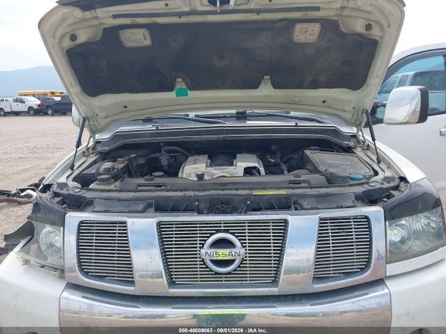 2005 Nissan Titan Le მანქანა იყიდება აუქციონზე, vin: 1N6AA07B05N557068, აუქციონის ნომერი: 46009063