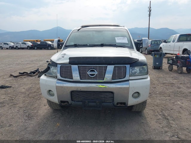 2005 Nissan Titan Le მანქანა იყიდება აუქციონზე, vin: 1N6AA07B05N557068, აუქციონის ნომერი: 46009063