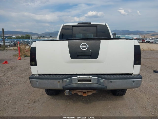2005 Nissan Titan Le მანქანა იყიდება აუქციონზე, vin: 1N6AA07B05N557068, აუქციონის ნომერი: 46009063
