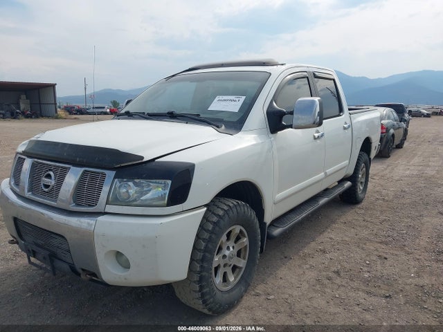 2005 Nissan Titan Le მანქანა იყიდება აუქციონზე, vin: 1N6AA07B05N557068, აუქციონის ნომერი: 46009063