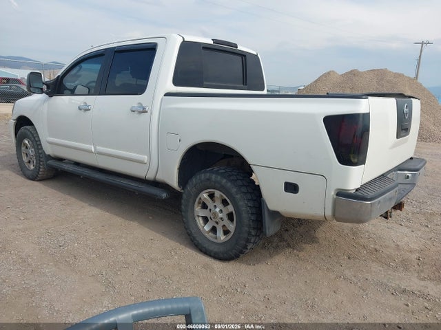2005 Nissan Titan Le მანქანა იყიდება აუქციონზე, vin: 1N6AA07B05N557068, აუქციონის ნომერი: 46009063