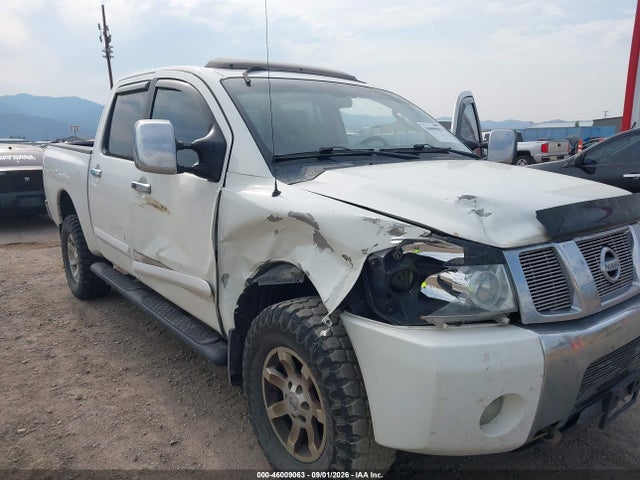 2005 Nissan Titan Le მანქანა იყიდება აუქციონზე, vin: 1N6AA07B05N557068, აუქციონის ნომერი: 46009063