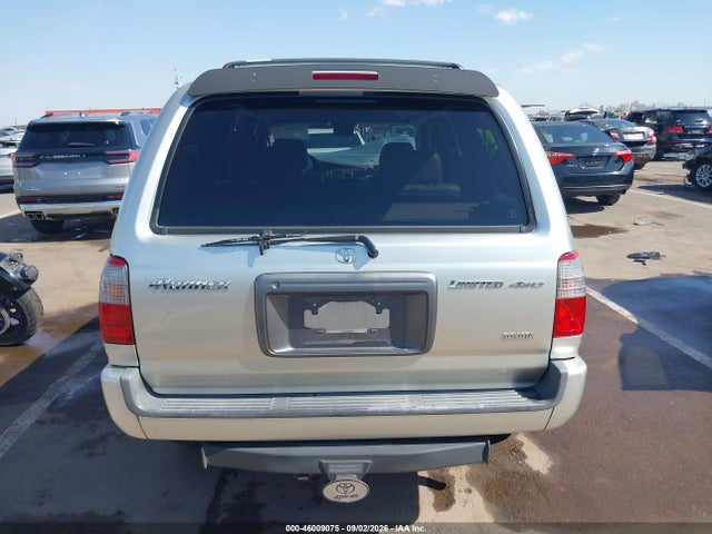 2000 Toyota 4runner Limited V6 მანქანა იყიდება აუქციონზე, vin: JT3HN87R7Y9042345, აუქციონის ნომერი: 46009075