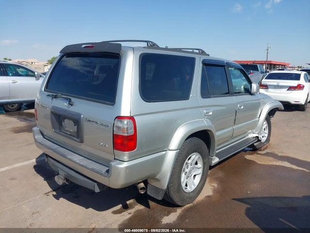 2000 Toyota 4runner Limited V6 მანქანა იყიდება აუქციონზე, vin: JT3HN87R7Y9042345, აუქციონის ნომერი: 46009075