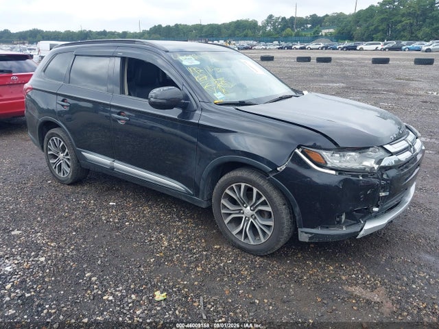 2016 Mitsubishi Outlander Sel მანქანა იყიდება აუქციონზე, vin: JA4AZ3A35GZ035217, აუქციონის ნომერი: 46009158